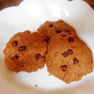 マーマレードチョコチップココアクッキー